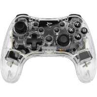 Gamepad WHITE SHARK Legion GPW-8039, bežični, PC/PS4, prozirni