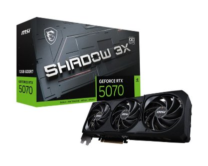 Grafička kartica MSI GeForce RTX 5070 12G SHADOW 3X OC, 12GB GDDR7