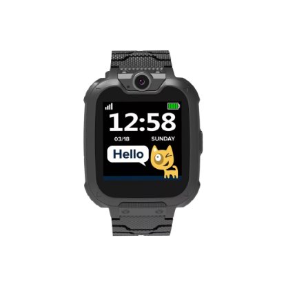 Dječji pametni sat CANYON Tommy KW-31, primanje i slanje poziva, slanje SMS-a, kamera, igre, crni