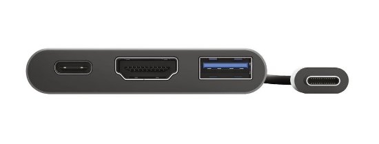 Docking station TRUST Dalyx, 3 u 1, USB-C na USB 3.1, USB-C, HDMI, za laptop