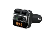 FM transmiter AKAI FMT-20BT, FM transmiter, USB punjač, BT, HandsFree, microSD, 12-24V, crni