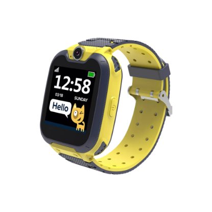 Dječji pametni sat CANYON Tommy KW-31, primanje i slanje poziva, slanje SMS-a, kamera, igre, žuti