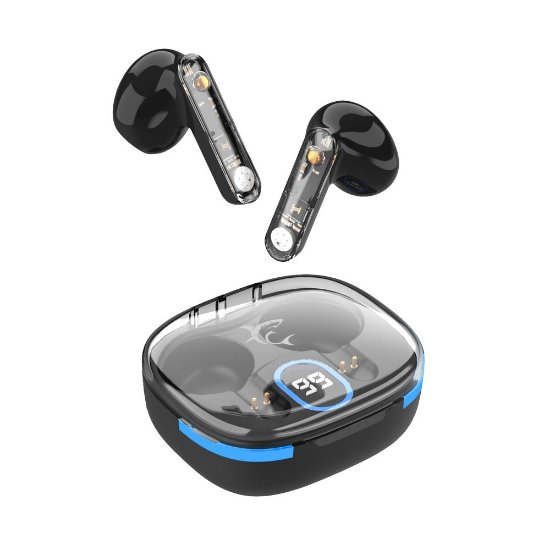 Slušalice WHITE SHARK GEB-TWS37 Hyperbeat, in-ear, bežične, bluetooth, crne