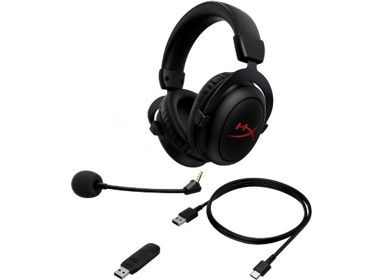Slušalice HyperX Cloud Core II Wireless, bežične, crne