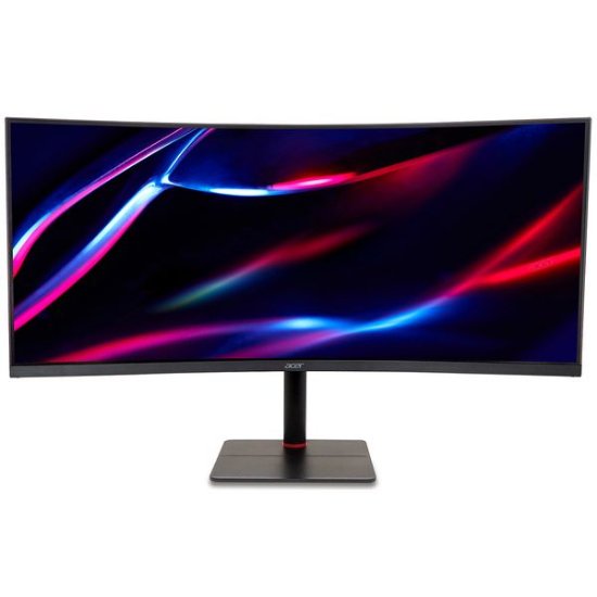 Monitor 34" ACER Nitro XV345CURVBMIPHUZX UM.CX5EE.V05, UWQHD, VA, 165Hz, 1ms, 300cd/m2, FreeSync, zakrivljeni, crni