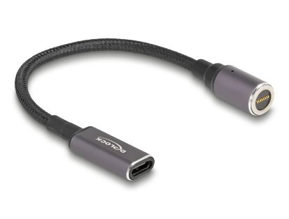 Kabel DELOCK USB-C (Ž) na 8-pin magnetski, za punjenje laptopa
