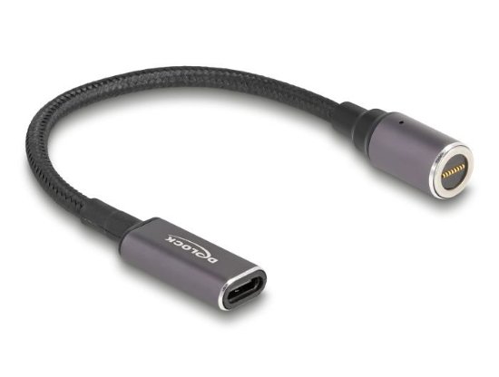 Kabel DELOCK USB-C (Ž) na 8-pin magnetski, za punjenje laptopa