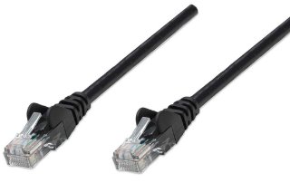 Kabel OCTIO, patch CAT5e, U/UTP, crni, 3m