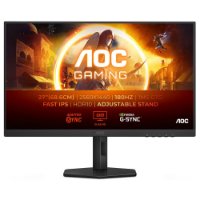 Gaming monitor 27" AOC Q27G4XF, QHD, IPS, 180Hz, 1ms, 300cd/m2, pivot, crni