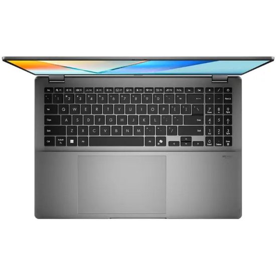 Laptop ASUS Vivobook 16 Flip TP3607SA-RJ003X / Core Ultra 5 226V, 16GB, 512GB SSD, Intel HD Graphics, 16" 2,8K 120Hz OLED, Windows 11 Pro, sivi
