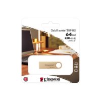 Memorija USB 3.0 FLASH DRIVE, 64 GB, KINGSTON DTSE9G3/64GB, zlatna