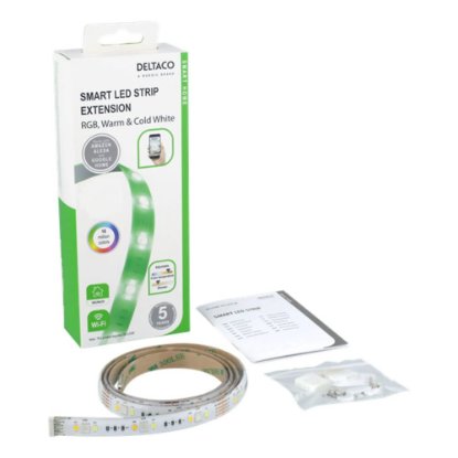 LED traka DELTACO SH-LS4M, RGB, 2700K-6500K, 4m, WiFi