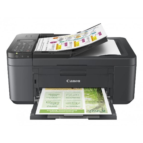 Multifunkcijski printer CANON Pixma TR4755I, printer/scanner/copy/fax, 4800dpi, USB, Wi-Fi, crni