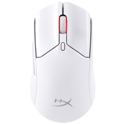 Miš HYPERX Pulsefire Haste 2 Wireless 6N0A9AA, 26000 DPI, bežični, bijeli