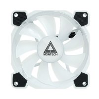 Ventilator MONTECH Z3 Pro ARGB, PWM, 120mm, 1500 okr/min, RGB, kontroler, bijeli, 3 komada