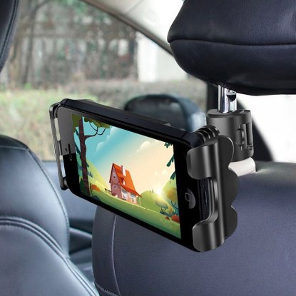 Držač za tablet SATZUMA Car Headrest Tablet and Phone Holder, za naslon auto sjedala