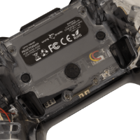 Gamepad WHITE SHARK Praetorian GPW-8040, bežični, PC/PS4, prozirni