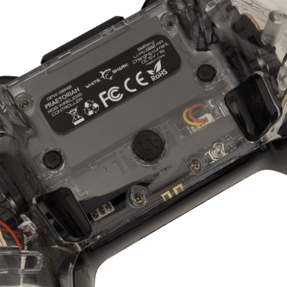 Gamepad WHITE SHARK Praetorian GPW-8040, bežični, PC/PS4, prozirni