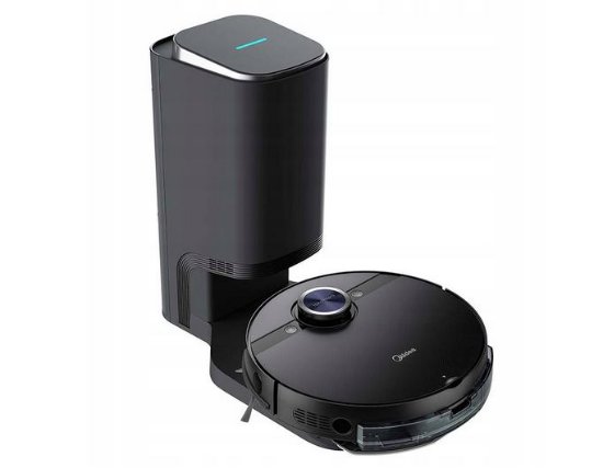 Robotski usisavač MIDEA S8+, sa stanicom za samopražnjenje, crni