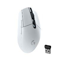 Miš LOGITECH Gaming G305 Lightspeed, bežični, optički, 12000dpi, bijeli, USB