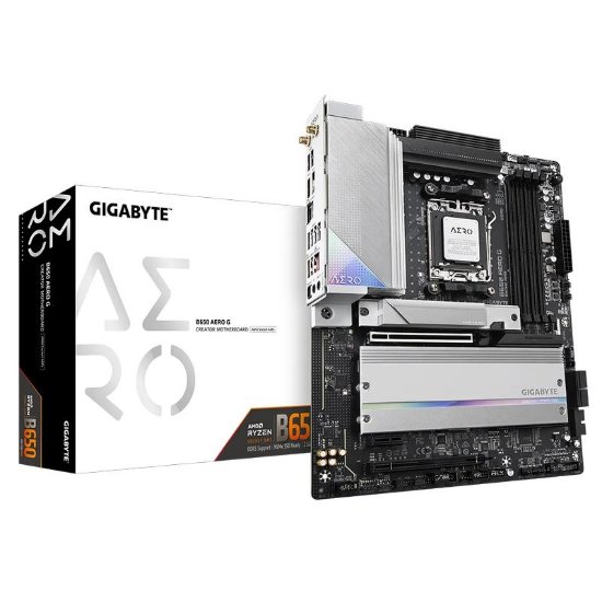 Matična ploča GIGABYTE B650 AERO G, AMD B650, Wi-Fi, DDR5, ATX, s. AM5