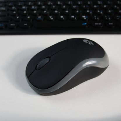 Miš OCTIO M200W, bežični, crno-sivi