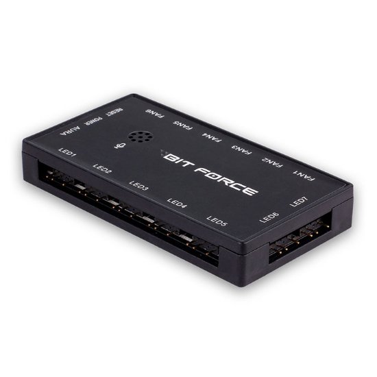 Ventilator BIT FORCE SPECTRUM 3u1, ARGB, daljinski upravljač, 3x 120mm, 1100 okr/min