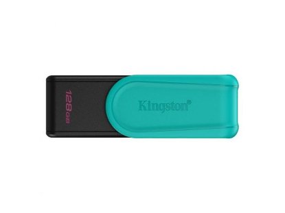 Memorija USB 3.2 FLASH DRIVE, 128GB, KINGSTON DataTraveler Exodia S DTXS/128GB, crno/plava
