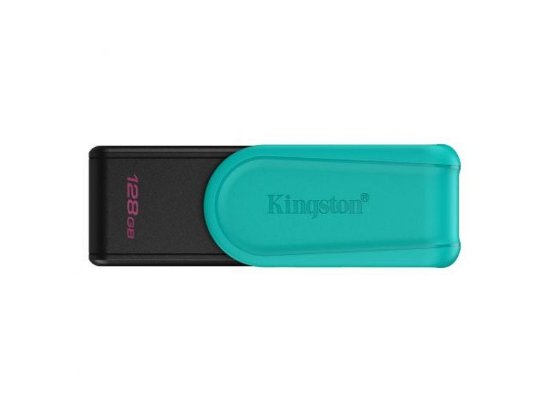 Memorija USB 3.2 FLASH DRIVE, 128GB, KINGSTON DataTraveler Exodia S DTXS/128GB, crno/plava