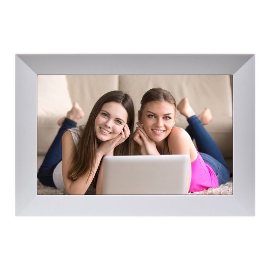 Digitalni okvir za fotografije YIO18A-10.1W, 10.1" ekran, microSD, WiFi, bijeli