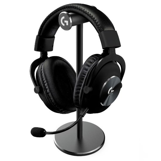 Slušalice LOGITECH Gaming G PRO X, 7.1, crne, stalak