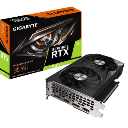 Grafička kartica GIGABYTE GeForce RTX 3060 Windforce OC, 12GB GDDR6