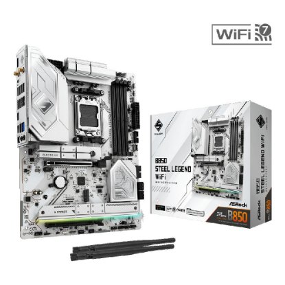 Matična ploča ASROCK B850 Steel Legend WIFI, AMD B850, DDR5, ATX, s. AM5