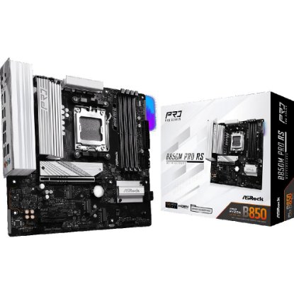 Matična ploča ASROCK B850M Pro RS, AMD B850, DDR5, mATX, s. AM5