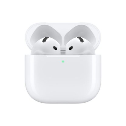 Slušalice APPLE Airpods 4, USB-C, kutijica za punjenje, in-ear, mikrofon, bijele