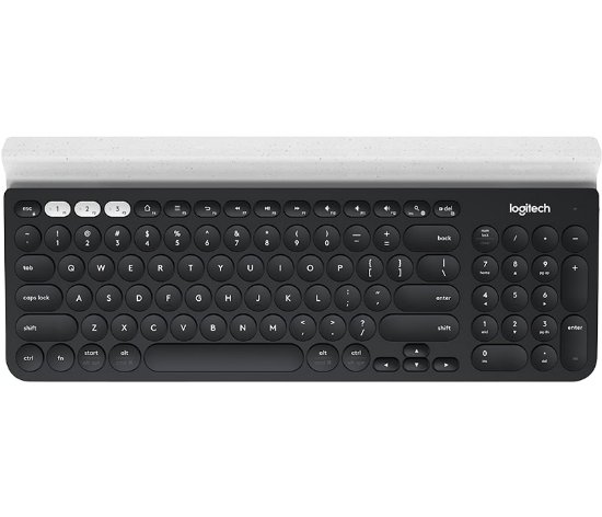Tipkovnica LOGITECH K780, bežična, multi-device, BT, Unifying receiver, USB