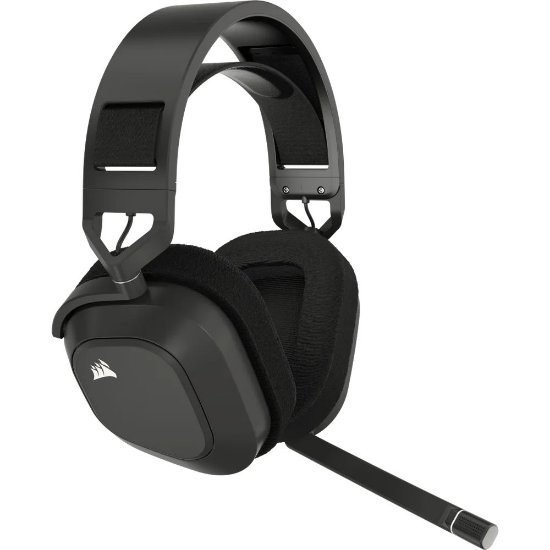 Slušalice CORSAIR HS80 Max Wireless, bežične, mikrofon, sive