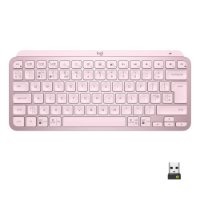 Tipkovnica LOGITECH MX Keys mini, bežična, BT, roza