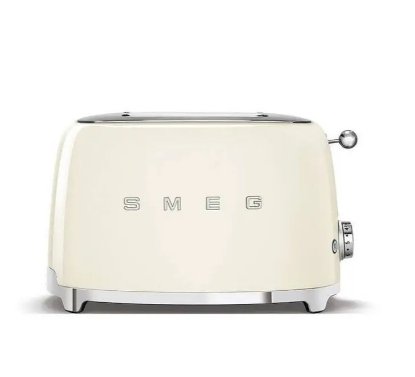 Toster SMEG TSF01CREU, 950 W, 2 utora, bež