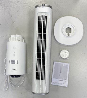 OPEN BOX - Ventilator MIDEA Aroma Tower Fan MFZ402R0BPW, stupni, bijeli