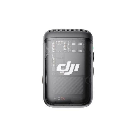 Mikrofon DJI Mic 2 (2 TX + 1 RX + Charging Case), bežični, crni