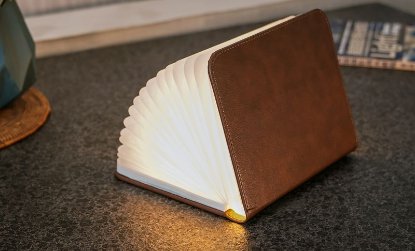 Svjetiljka GINGKO Mini Smart Book Light, smeđa