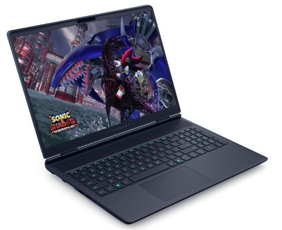Laptop DELL Alienware 16X Aurora / Core Ultra 7 255HX, 32GB, 1TB SSD, nVidia GeForce RTX 5060, 16" WQXGA 240Hz IPS, Windows 11, plavi
