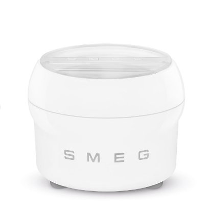 Nastavak dodaci za pripremu sladoleda za kuhinjski robot SMEG SMIC01, 1,1 l, bijela