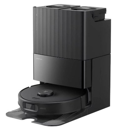 Robotski usisavač ROBOROCK Q Edge 5u1, stanica za samočišćenje, crni
