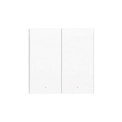 Pametni dupli zidni prekidač AQARA Smart Wall Switch H1, s neutralnom žicom, bijeli