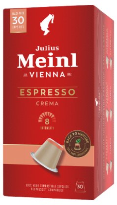 JULIUS MEINL biorazgradive kapsule BigPack ESPRESSO CREMA 30/1
