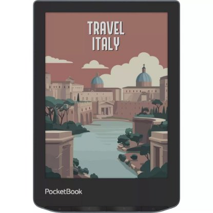 E-Book Reader POCKETBOOK Verse Pro Color, 6" Touch, 16GB, WiFi, Bluetooth, plavo-crni