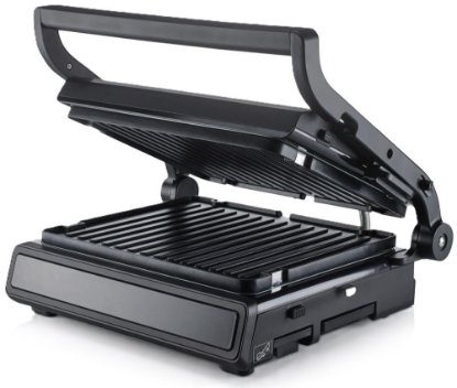 Roštilj električni HISENSE HCG1600DBT, 1600 W, termometar, crni