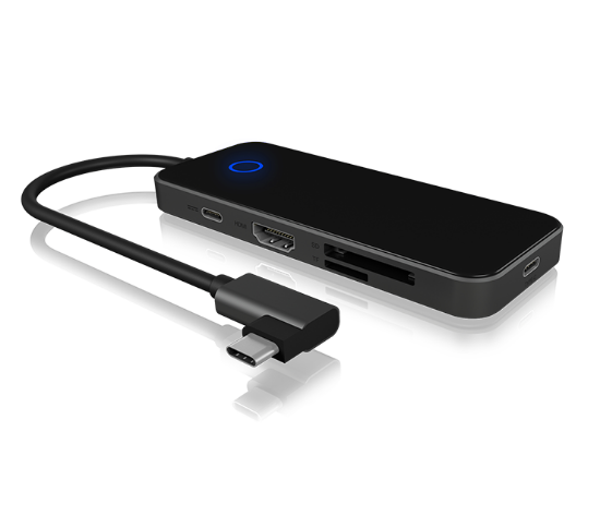 Docking station ICY BOX IB-DK4025-CPD, USB-C, 2x USB 3.0, HDMI, za laptop